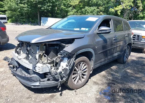 2019 Toyota Highlander Xle from USA, damaged, VIN 5TDJZRFH2KS609487